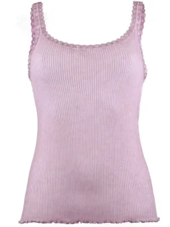 Spaghettiträger Tops^Madiva 100% Bio Baumwolle Träger-Top PURE S/S gerippt von