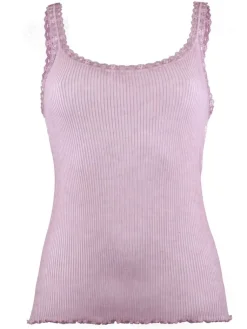 Spaghettiträger Tops^Madiva 100% Bio Baumwolle Träger-Top PURE S/S gerippt von Ecofuture®