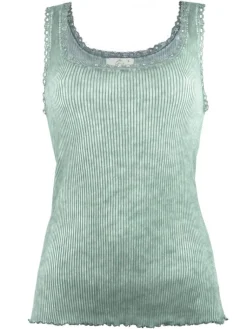 Camisole (Breite Träger)^Madiva 100% Bio Baumwolle Unterhemd PURE S/L gerippt Ecofuture®