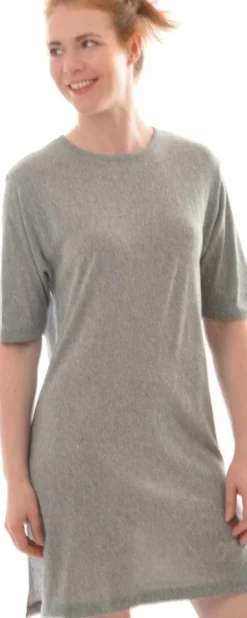 Lounge-Wear|Seiden Basics^Alkena 100% Bio Bourette-Seide BIGSHIRT kbT