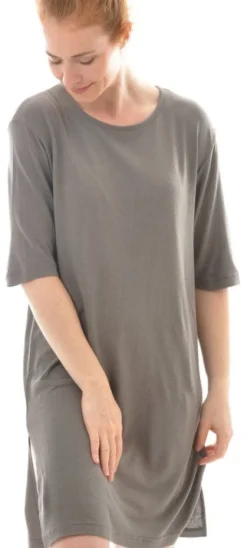 Lounge-Wear|Seiden Basics^Alkena 100% Bio Bouretteseide BIGSHIRT uni von