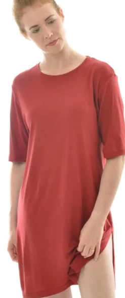 Lounge-Wear|Seiden Basics^Alkena 100% Bio Bouretteseide BIGSHIRT uni von