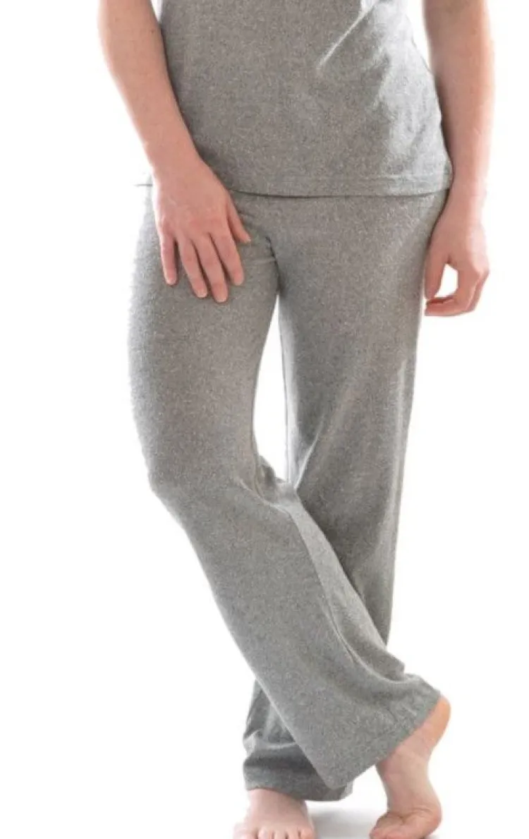 Lounge-Wear|Alle Unterteile^Alkena 100% Bio Bouretteseide YOGA HOSE uni von