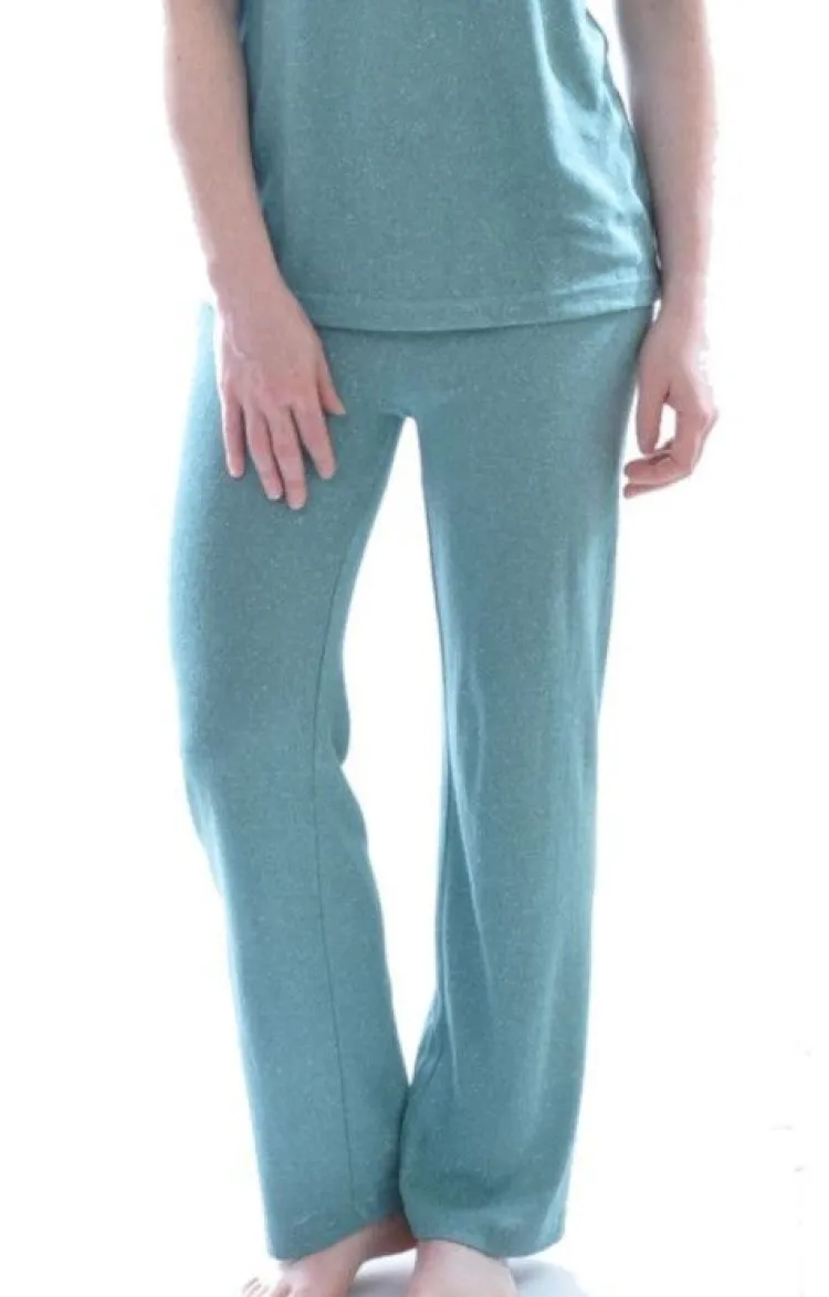 Lounge-Wear|Alle Unterteile^Alkena 100% Bio Bouretteseide YOGA HOSE uni von