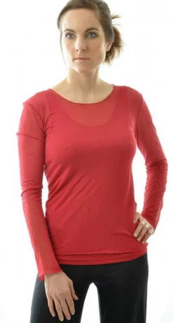 Shirts Mit Seide|Langarm^Alkena 100% Bio-Seide LANGARM SHIRT von