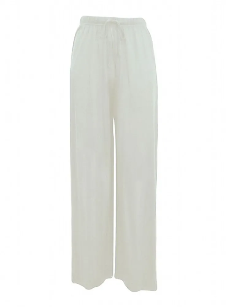 Lounge-Wear|Mit Jersey & Wirkseide^Alkena 100% Bio-Seide PYJAMAHOSE von