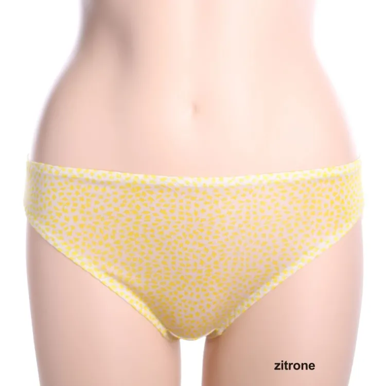 Alle Slips|Mit Jersey & Wirkseide^Alkena 100% Bio-Seide SLIP bedruckt fein von