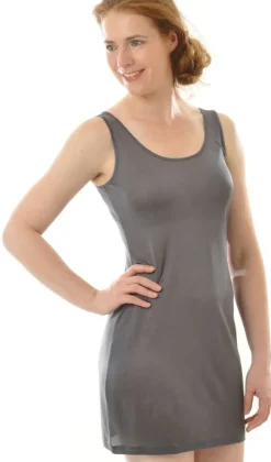 Alle Negligés|Unterkleider Mit Seide^Alkena 100% Bio-Seide TRÄGER UNTERKLEID fein von