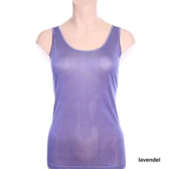 Camisole (Breite Träger)|Mit Jersey & Wirkseide^Alkena 100% Bio-Seide TRÄGERTOP bedruckt