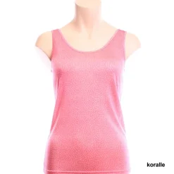 Camisole (Breite Träger)|Mit Jersey & Wirkseide^Alkena 100% Bio-Seide TRÄGERTOP bedruckt