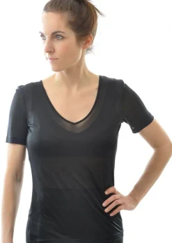 T-Shirt|Shirts Mit Seide^Alkena 100% Bio-Seide T-SHIRT uni von