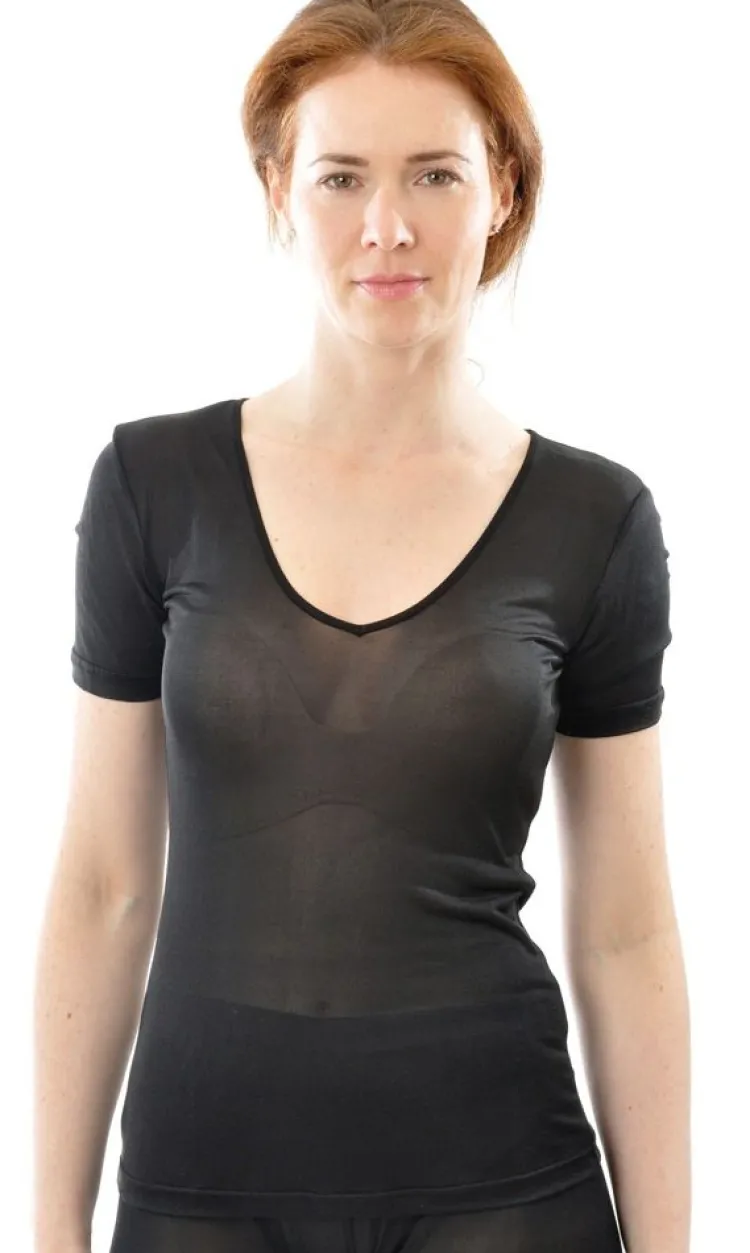 T-Shirt|Shirts Mit Seide^Alkena 100% Bio-Seide T-SHIRT uni von
