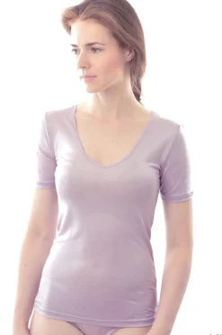 T-Shirt|Shirts Mit Seide^Alkena 100% Bio-Seide T-SHIRT von