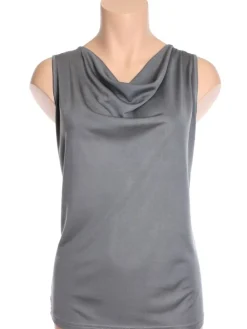 Camisole (Breite Träger)|Shirts Mit Seide^Alkena 100% Bio-Seide WASSERFALL TOP Interlock glatt