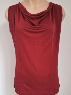 Camisole (Breite Träger)|Shirts Mit Seide^Alkena 100% Bio-Seide WASSERFALL TOP Interlock glatt