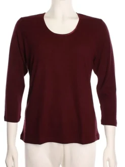 Lounge-Wear|Shirts Mit Seide^Kokon Zwo 100% Bouretteseide 3/4 Arm SHIRT viele Farben von