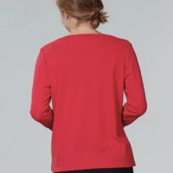 Lounge-Wear|Shirts Mit Seide^Kokon Zwo 100% Bouretteseide 3/4 Arm SHIRT viele Farben von