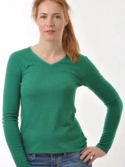 Shirts Mit Seide|Langarm^Alkena 100% Bouretteseide LANGARM SHIRT von