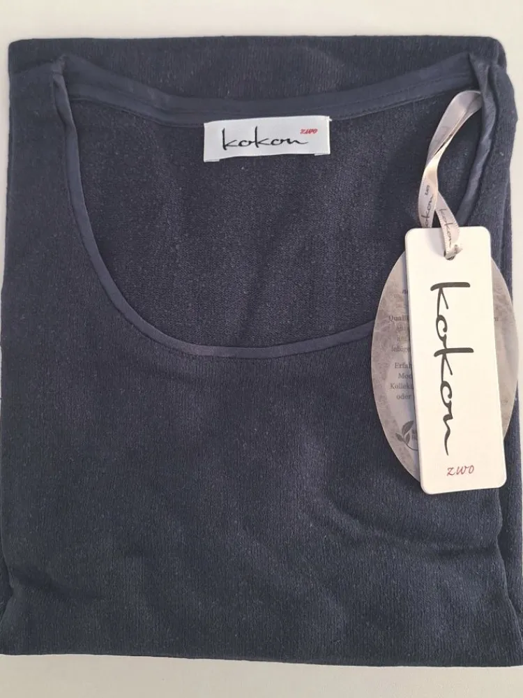 Lounge-Wear|Shirts Mit Seide^Kokon Zwo 100% Bouretteseide RUNDHALS SHIRT von