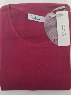 Lounge-Wear|Shirts Mit Seide^Kokon Zwo 100% Bouretteseide RUNDHALS SHIRT uni