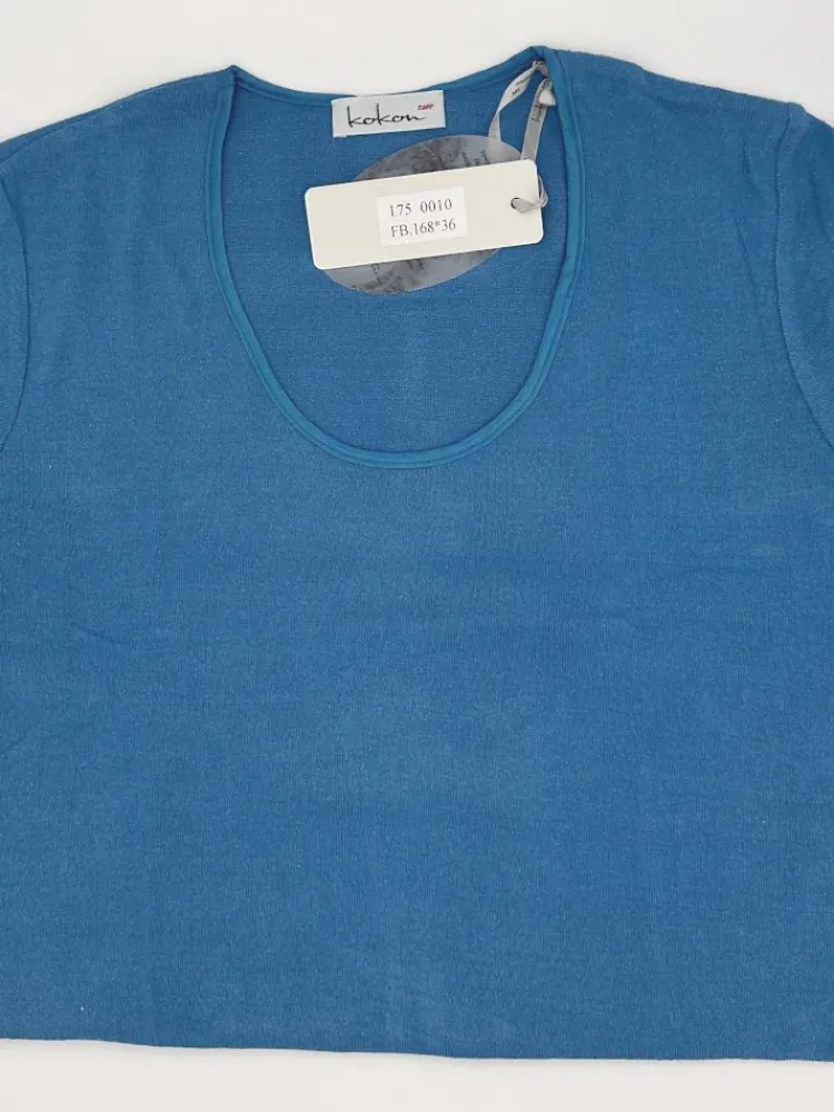 Lounge-Wear|T-Shirt^Kokon Zwo 100% Bouretteseide T-Shirt von