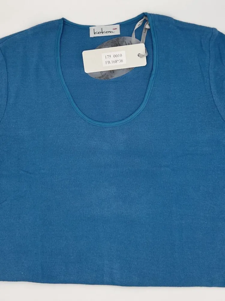 Lounge-Wear|T-Shirt^Kokon Zwo 100% Bouretteseide T-Shirt von