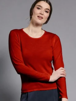 Lounge-Wear|Wollpullover^Kokon Zwo 100% Merinowolle kbT Pullover