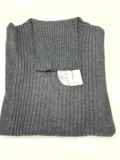 Lounge-Wear|Mit Rollkragen^Kokon Zwo 100% Merinowolle kbT Rippstrick Rollkragen Pullover uni