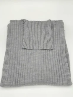 Lounge-Wear|Mit Rollkragen^Kokon Zwo 100% Merinowolle kbT Rippstrick Rollkragen Pullover