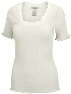 T-Shirt|Shirt Mit Spitze^Eva B. Bitzer 70% Seide 30% Baumwolle T-Shirt RIPP von