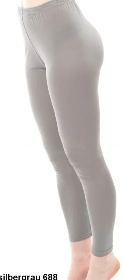 Leggings|Wolle-Seide Leggings^Alkena 55% Seide 45% Wolle LEGGINGS glatt von