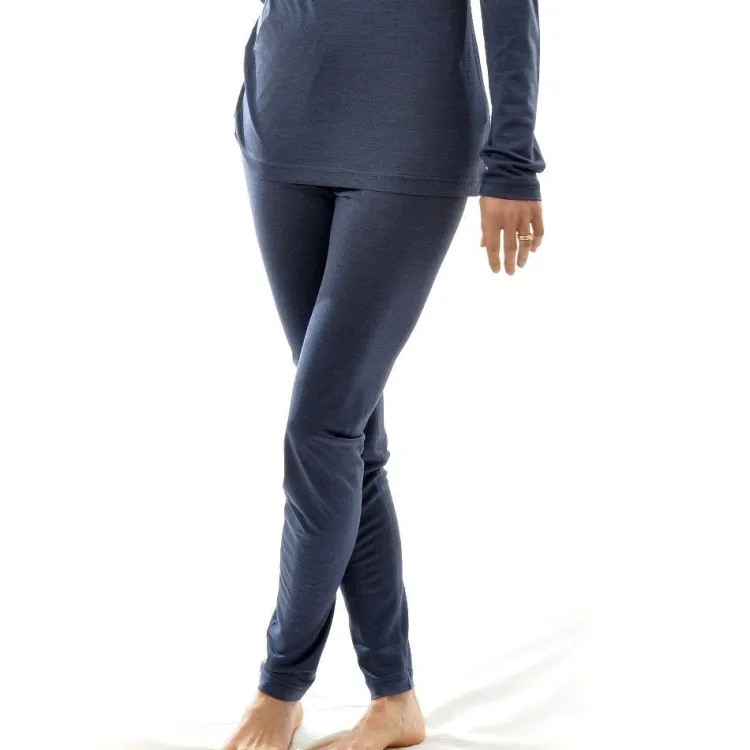 Leggings|Wolle-Seide Leggings^Alkena 55% Seide 45% Wolle LEGGINGS glatt von