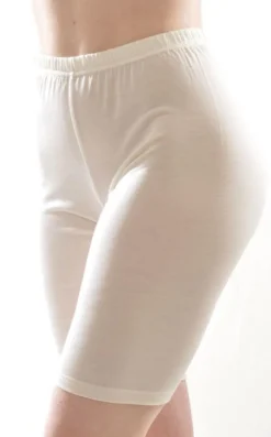 Leggings|Wolle-Seide Leggings^Alkena 55% Seide 45% Wolle RADLERHOSE uni von