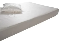 Spannbettlaken & Betttücher^Plauener Seidenweberei 100% Seide Bettlaken HELIOS NATUR Seidenweber Collection naturweiß (creme-weiß)