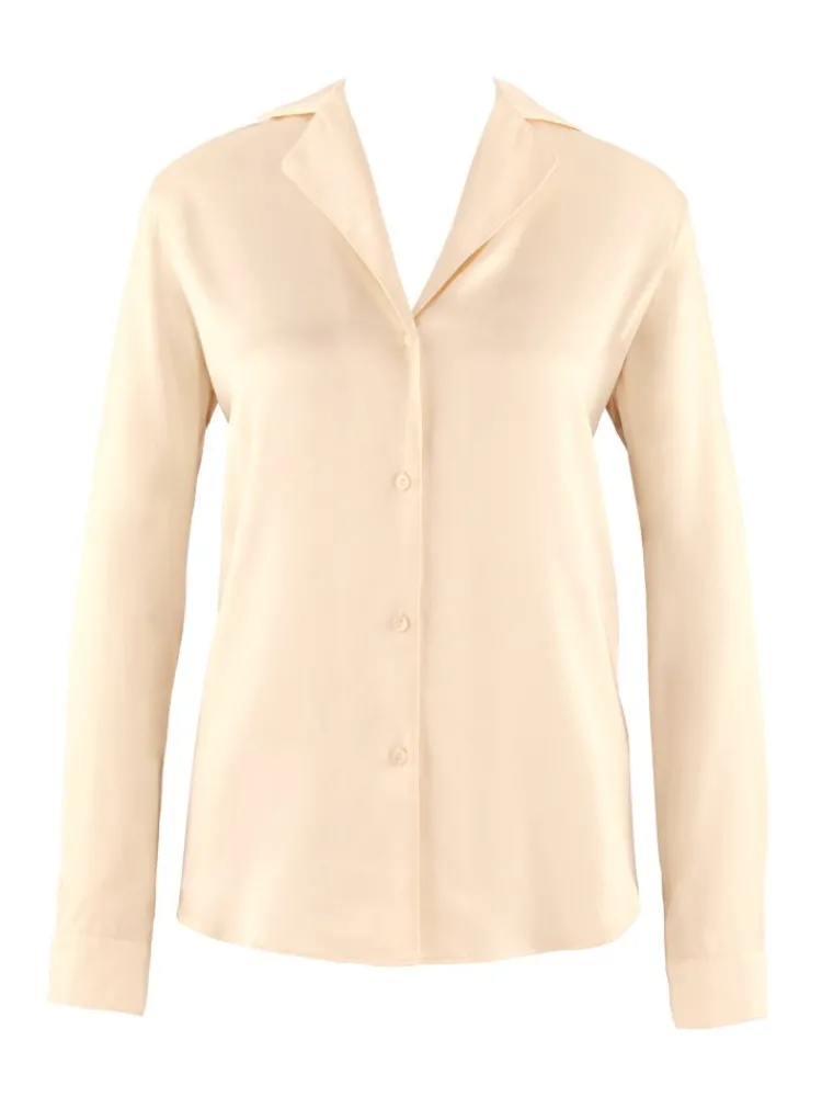 Bluse & Tunika|Mit Seidensatin^Aubade 100% Seide Bluse TOI MON AMOUR klassische Farben von