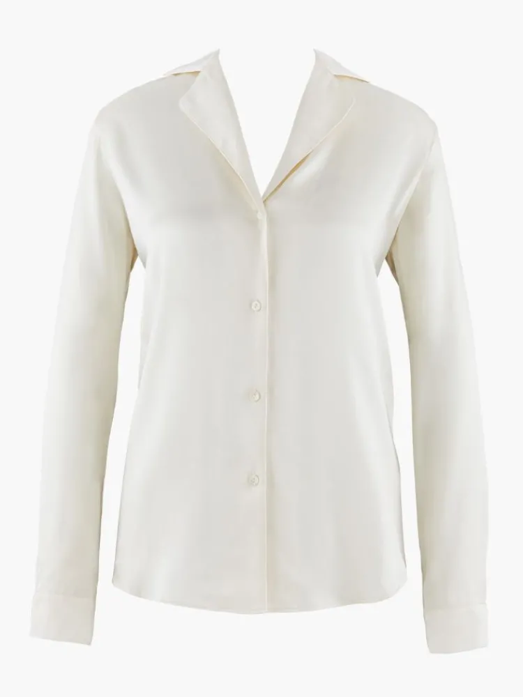 Bluse & Tunika|Mit Seidensatin^Aubade 100% Seide Bluse TOI MON AMOUR klassische Farben von