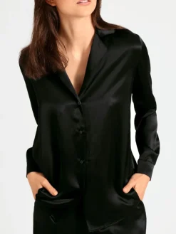 Bluse & Tunika|Mit Seidensatin^Aubade 100% Seide Bluse TOI MON AMOUR viele Farben von