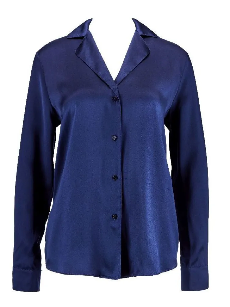 Bluse & Tunika|Mit Seidensatin^Aubade 100% Seide Bluse TOI MON AMOUR viele Farben von