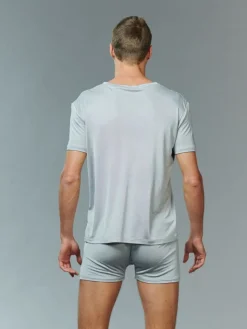 Seidenunterwäsche^Kokon Zwo 100% Seide Herren T-Shirt für Männer