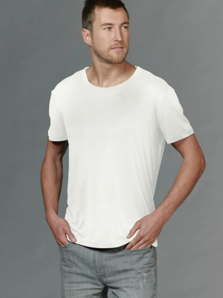 Seidenunterwäsche^Kokon Zwo 100% Seide Herren T-Shirt für Männer