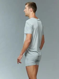 Seidenunterwäsche^Kokon Zwo 100% Seide Herren T-Shirt für Männer