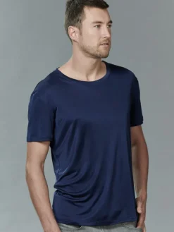Seidenunterwäsche^Kokon Zwo 100% Seide Herren T-Shirt