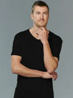 Seidenunterwäsche^Kokon Zwo 100% Seide Herren T-Shirt von