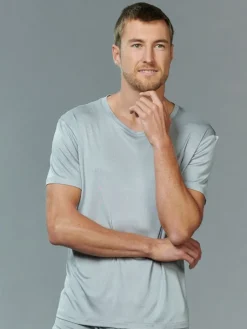 Seidenunterwäsche^Kokon Zwo 100% Seide Herren T-Shirt von