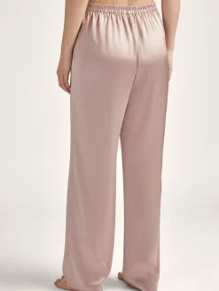 Lounge-Wear|Mit Seidensatin^Aubade 100% Seide Hose TOI MON AMOUR Uni Farben von