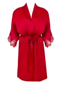 Morgenmantel Kurz|Morgenmantel Mit Seide^Lise Charmel 91% Seide Kimono SPLENDEUR SOIE von