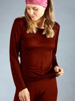 Shirts Mit Seide|Langarm^Kokon Zwo 100% Seide LANGARM SHIRT von