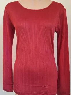 Shirts Mit Seide|Langarm^Kokon Zwo 100% Seide Langarmshirt AJOUR von