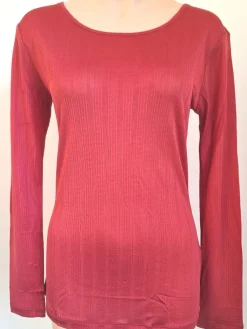 Shirts Mit Seide|Langarm^Kokon Zwo 100% Seide Langarmshirt AJOUR von