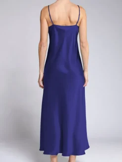 Lange Unterkleider|Seiden Basics^Vivis 100% Seide Nachtkleid lang DORINE von